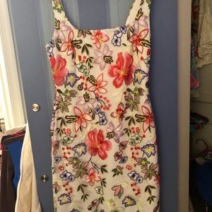 Nicole Miller Floral Sheath Dress